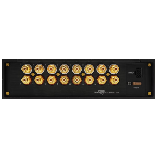 ZAPCO HDSP-Z16 V AD-16GA 16-kanałowy procesor DSP z odtwarzaczem HD, przetwornikiem ESS9038PRO DAC i AK5578 ADC